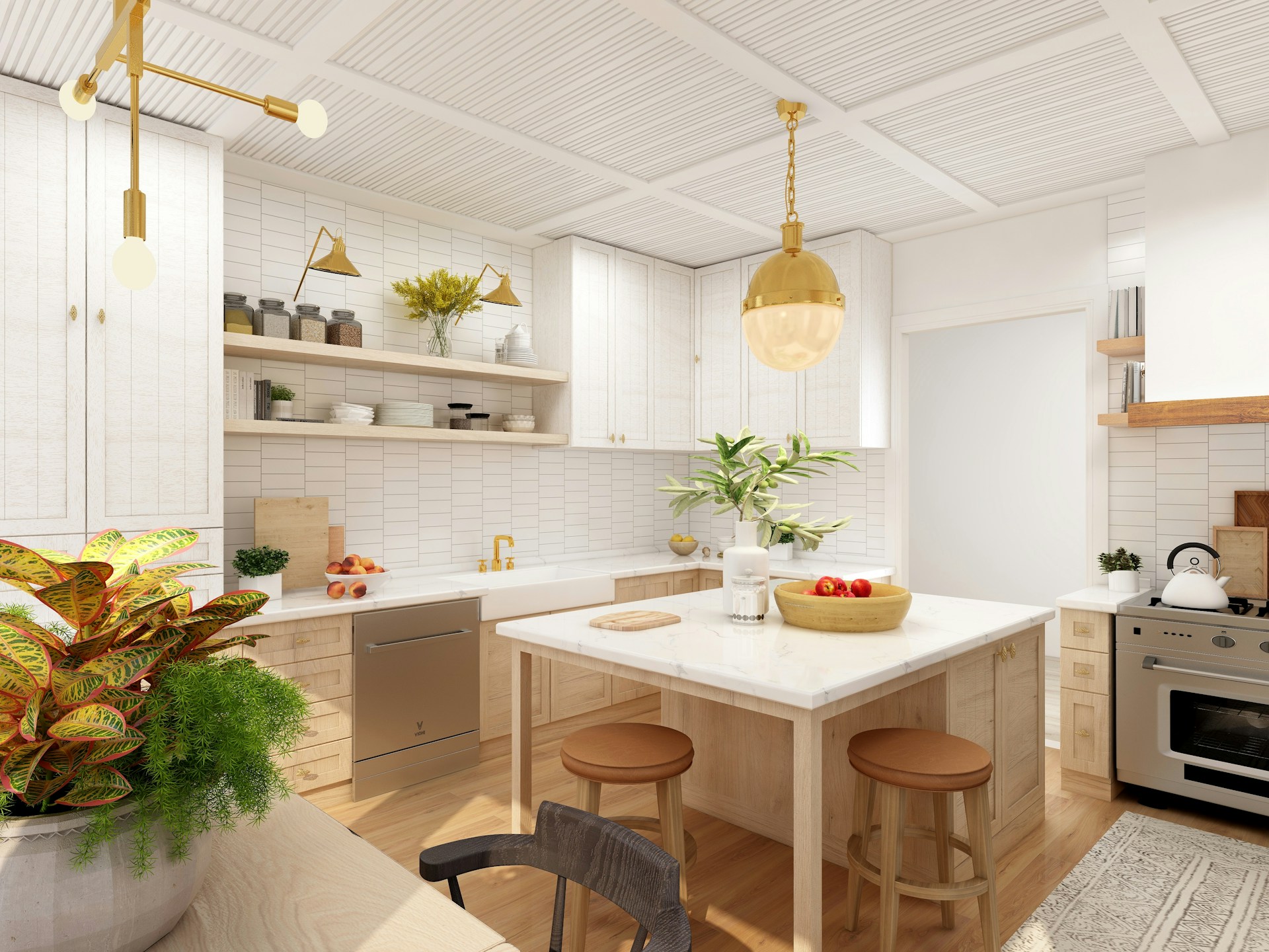 Inilah 8 Cara Menentukan Warna Cat Dapur yang Tepat