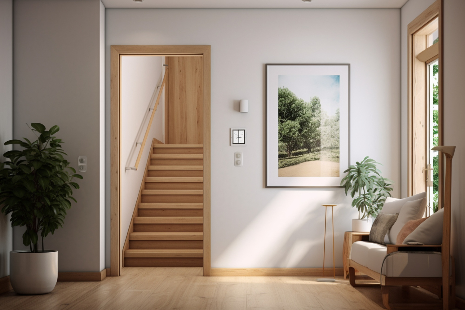11 Ide Desain Tangga Rumah Sempit Sederhana dan Minimalis