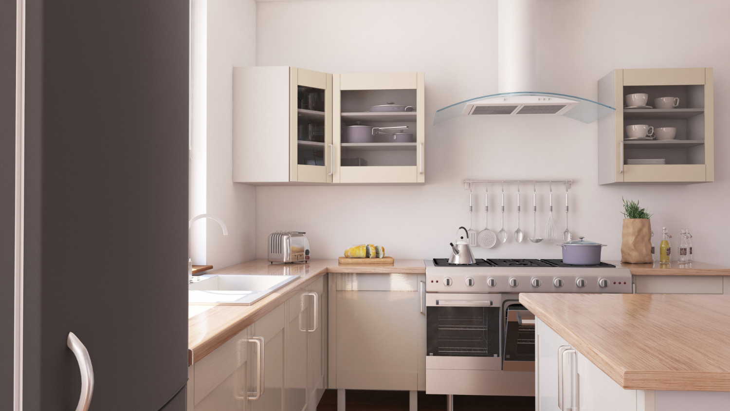 8 Ide Desain Dapur Terbuka Tipe 36 yang Keren