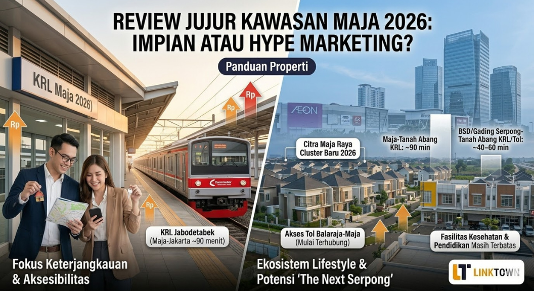 Review Jujur Kawasan Maja 2026: Benarkah Akan Jadi "The Next Serpong" Buat Milenial?