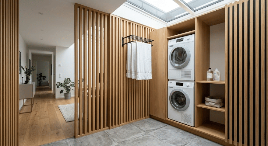 Sering Diabaikan, Begini Cara Bikin Area Laundry (Cuci Jemur) Minimalis yang Estetik