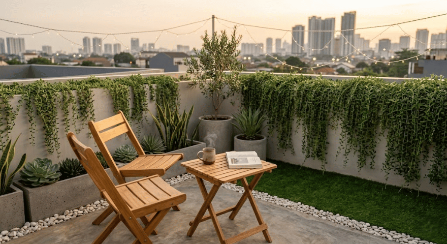 Roof Garden Sederhana: Solusi Punya Taman Asri Saat Lahan Bawah Sudah Habis Dibangun
