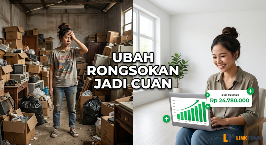 Menyortir Barang Gudang Saat Liburan - Trik Rahasia Menjual Barang Bekas Jadi Modal Tambahan KPR