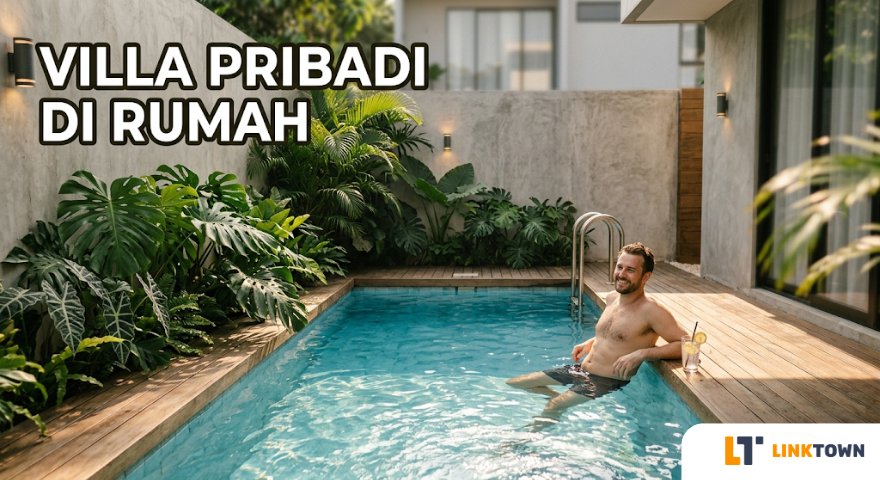 Ingin Punya Kolam Renang Mini tapi Lahan Mentok? Coba Konsep 'Plunge Pool' yang Sedang Viral Ini