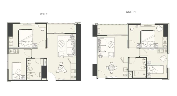 2 BR 2 BR